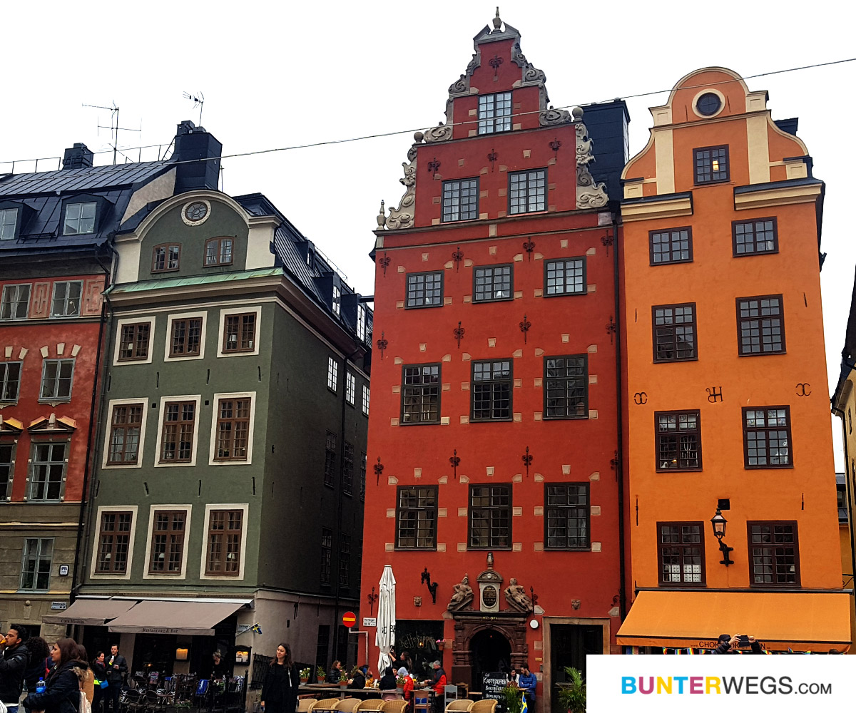 Stockholm Gamla Stan Hammarby If Gegen Aik Solna Bunterwegs